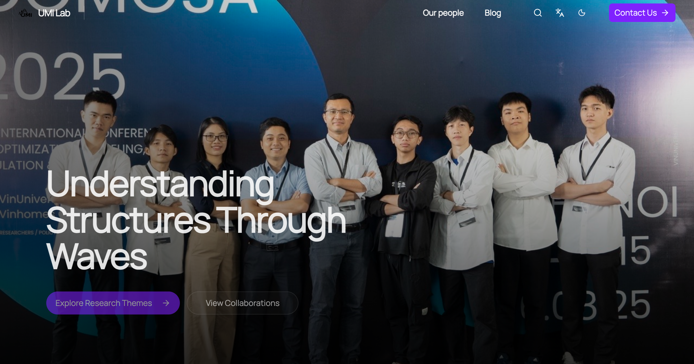 Designing the Digital Flagship for UMI Lab: Where Wave Physics Meets Modern Web Design